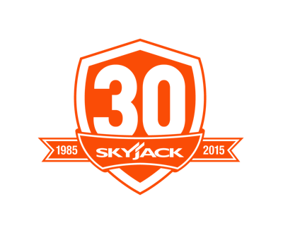 Skyjack 30th anniversary logo 54ecedb310643
