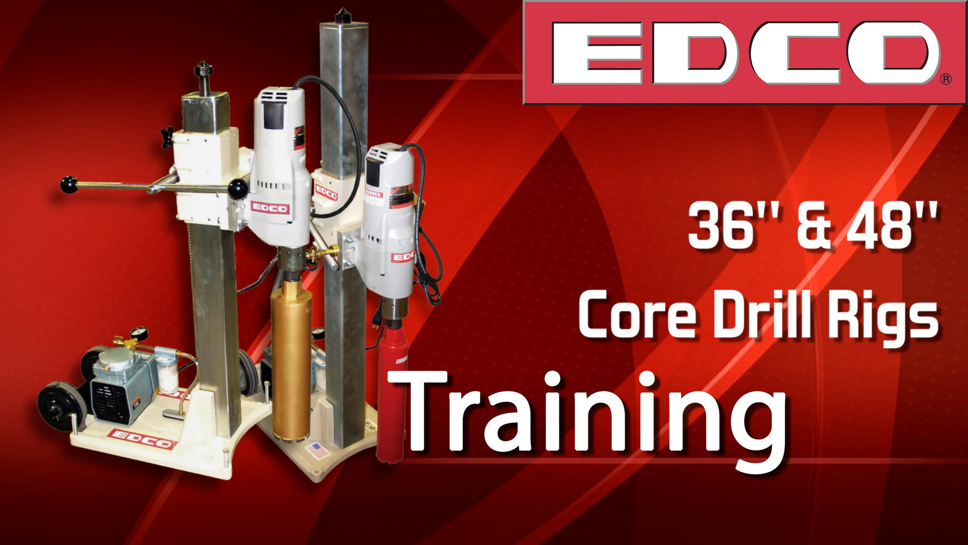 Video: How To Use EDCO Core Drill Rigs