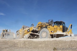 Video: Brand New Cat 631K Scraper Working Hard in Southern California
