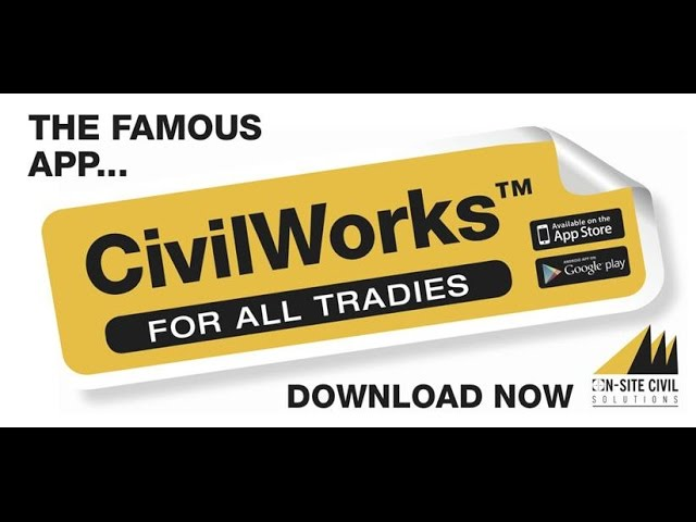 Video: Introducing CivilWorks Mobile App for Civil Construction Calculations
