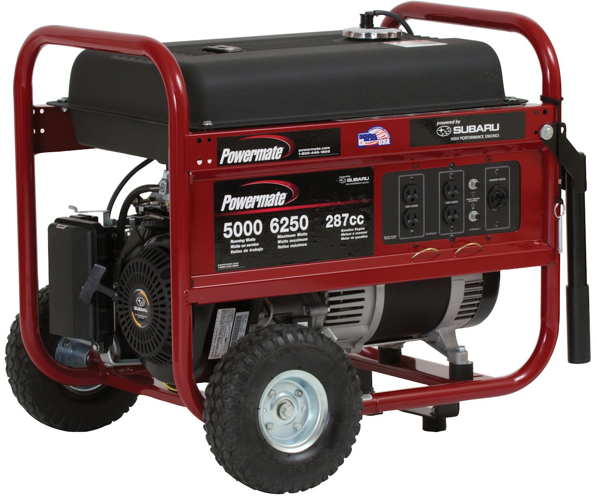 5000 top watt generator