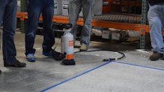 There are a variety of ways concrete dyes can be applied, however, typically a high-volume low-pressure (HVLP) sprayer is the best applicator.