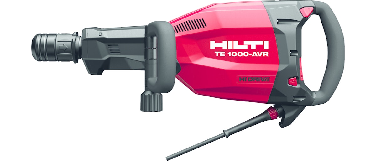 Hilti TE 1000 AVR Breaker From Hilti Inc. For Construction Pros