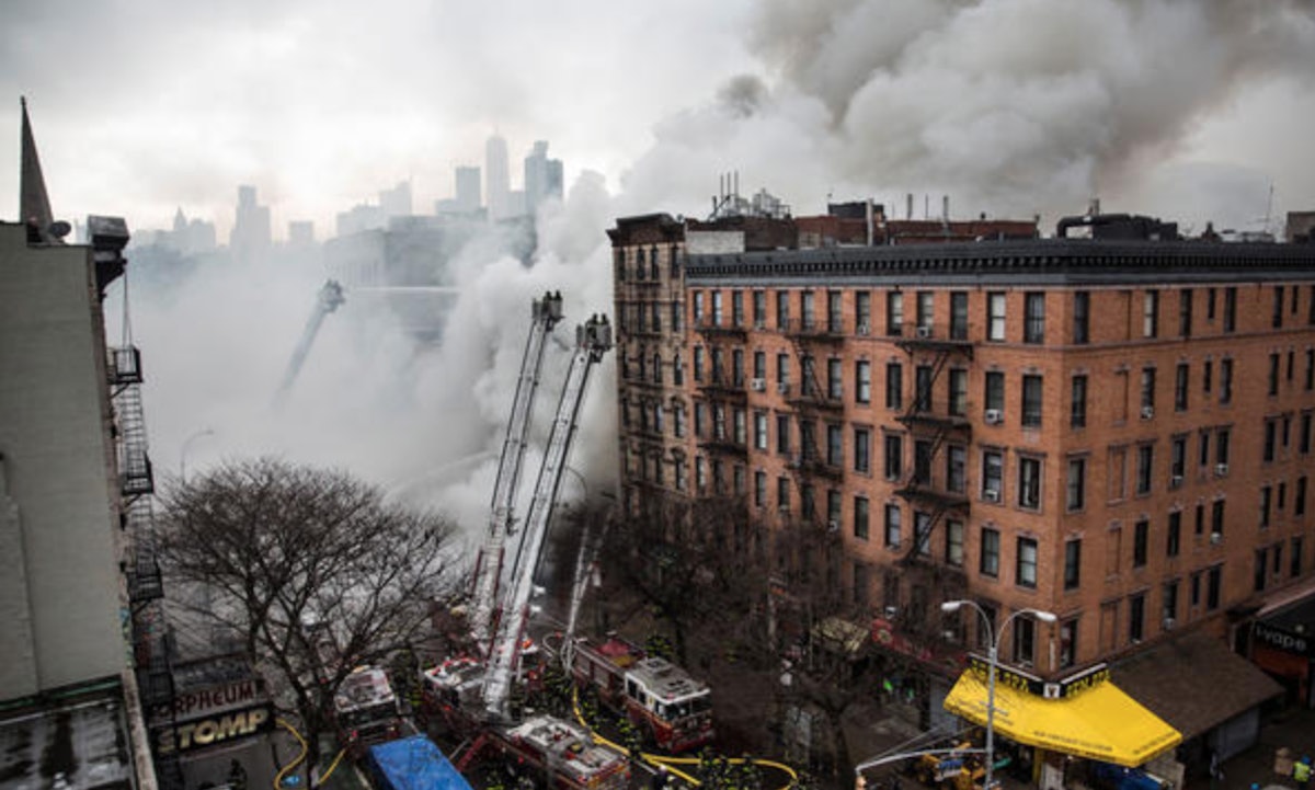 Three Buildings Explode, 25 Injured After Construction Workers Hit Gas