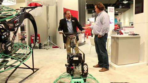 Video: Multiquip J36 Walk-behind Trowel InstaClutch Drive System Reduces Machine Stopping Time