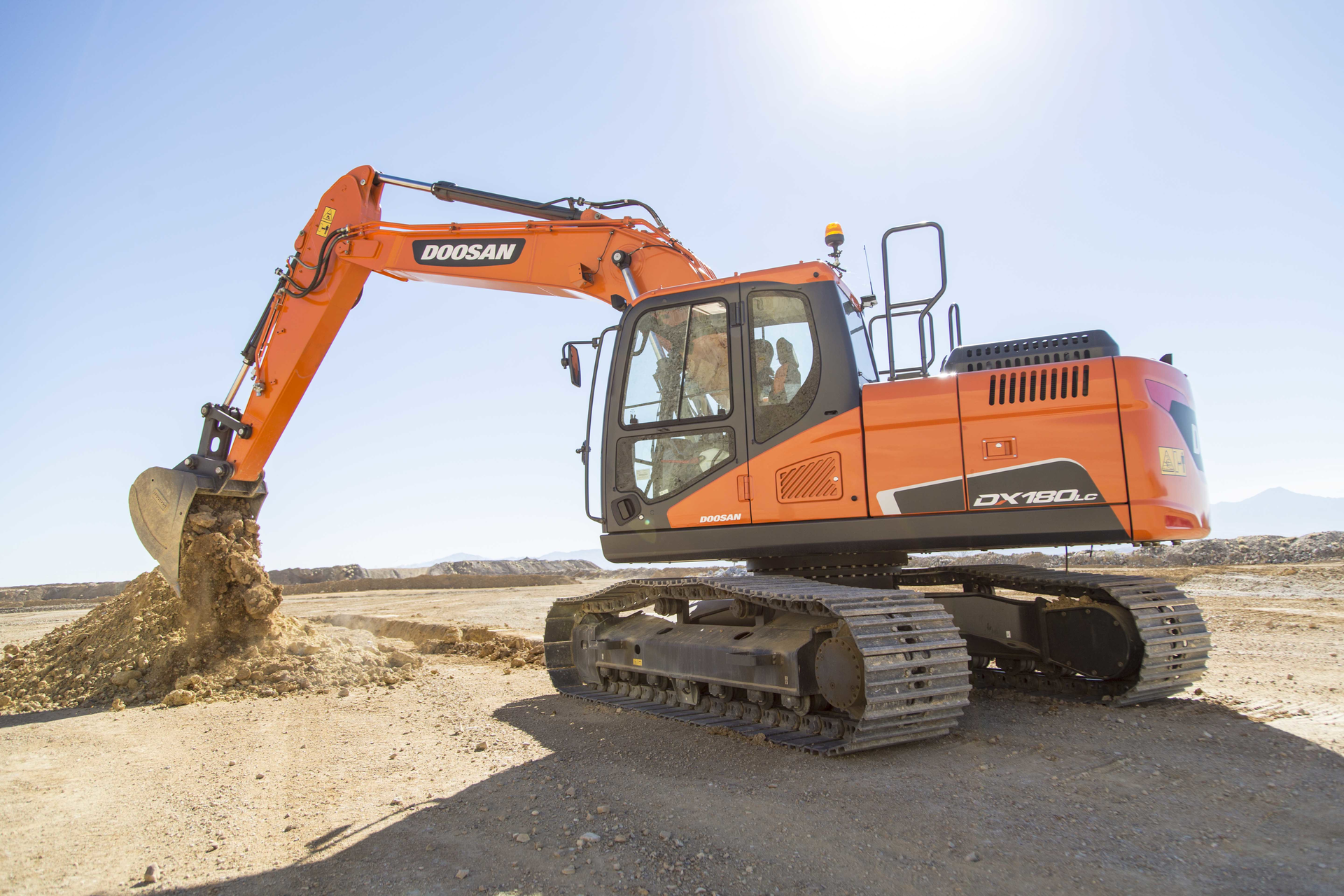 Doosan Tier 4 Final DX180LC-5 Crawler Excavator From: DEVELON (formerly ...