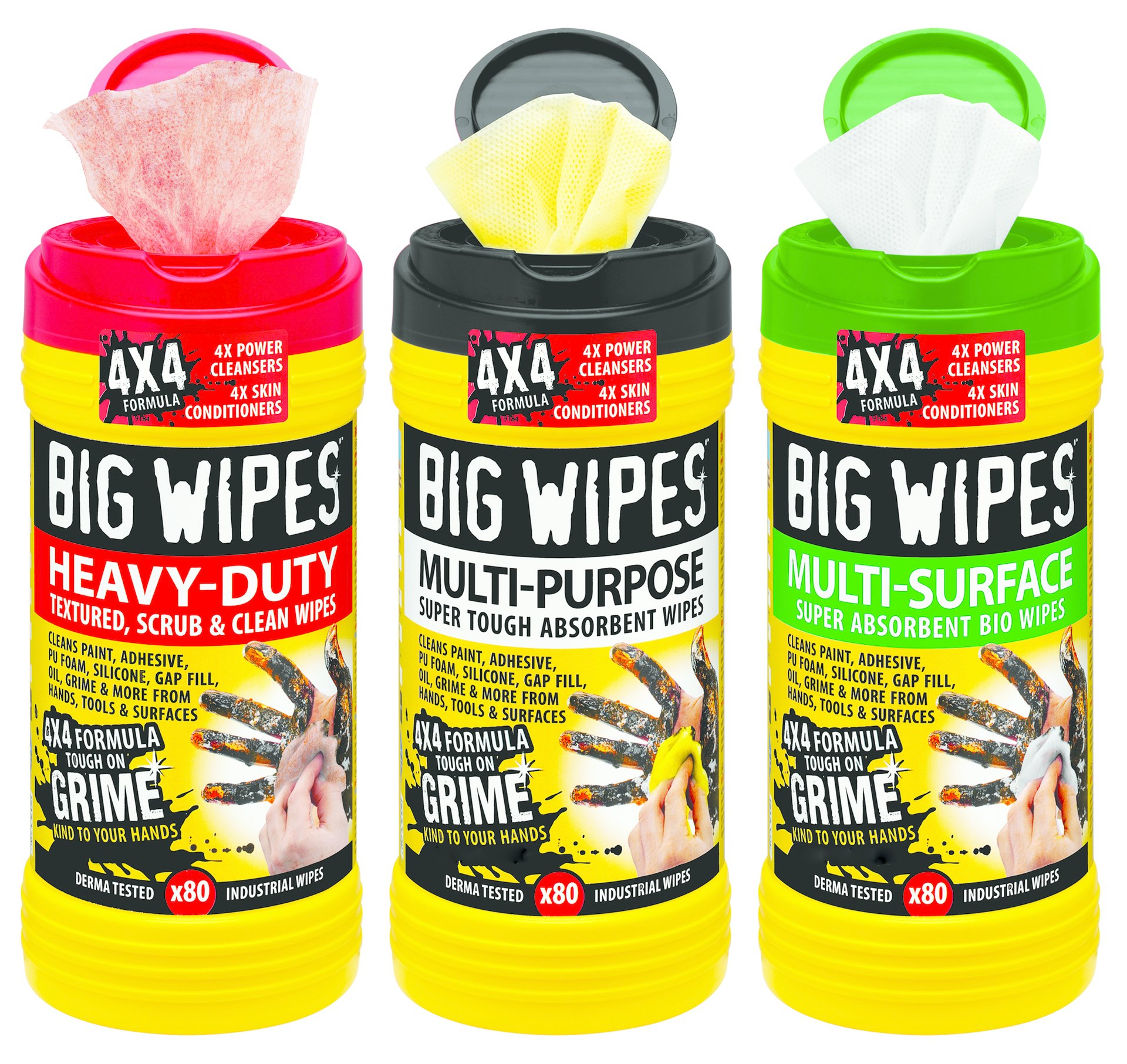Big Wipes 4x4 Cleaning Wipes Now FDA Registered - Contractor