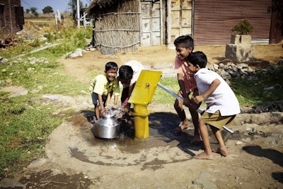 Atlas Copco USA employees raised more than $30,000 during a three-day sales conference to support its Water for All organization, which sponsors clean drinking water projects around the globe.