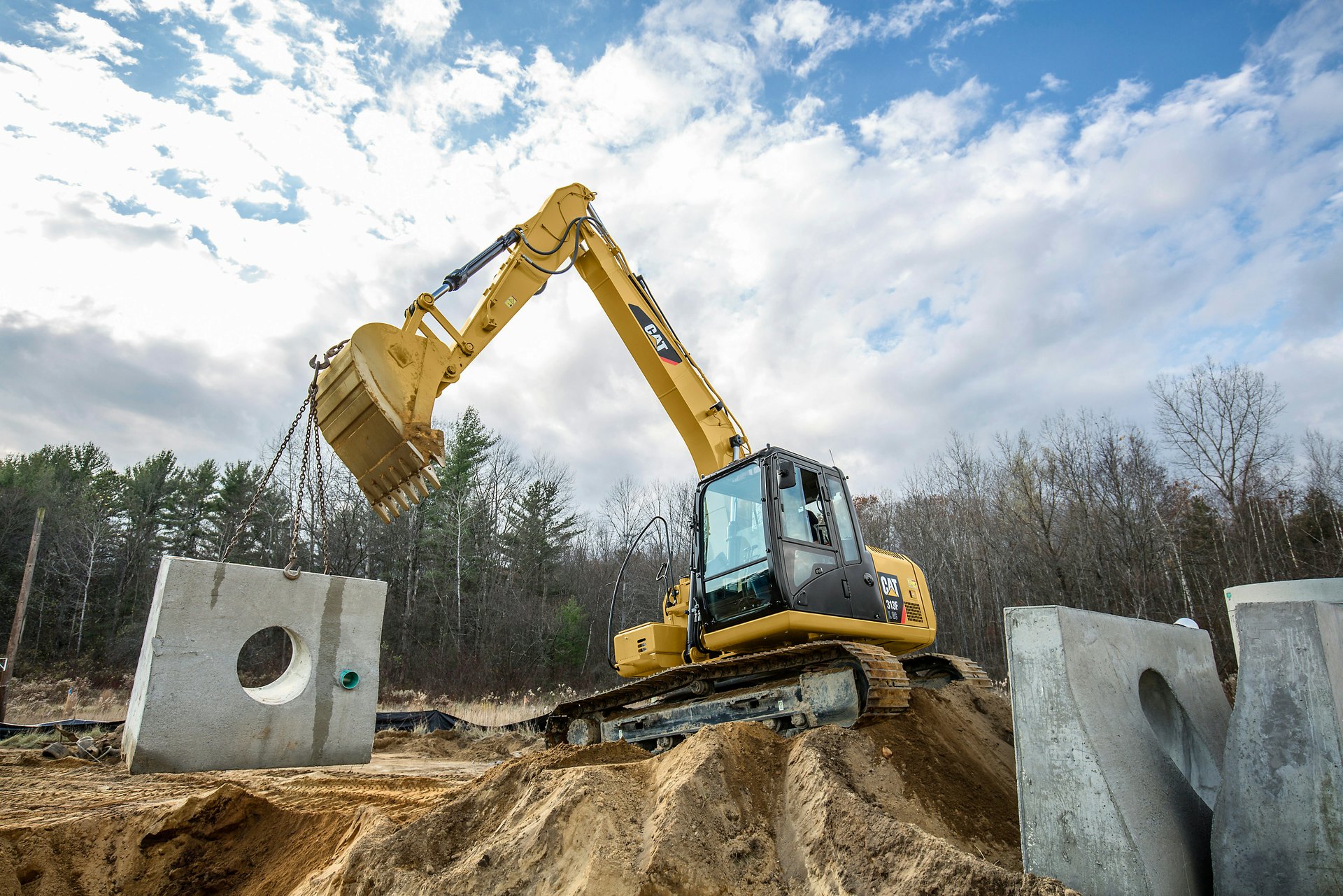 Caterpillar 313F L GC Excavator From: Caterpillar - Cat