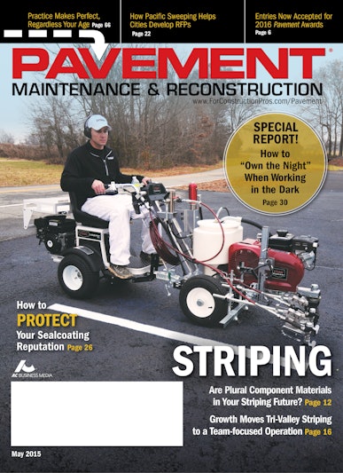 Pavement Maintenance & Reconstruction May 2015