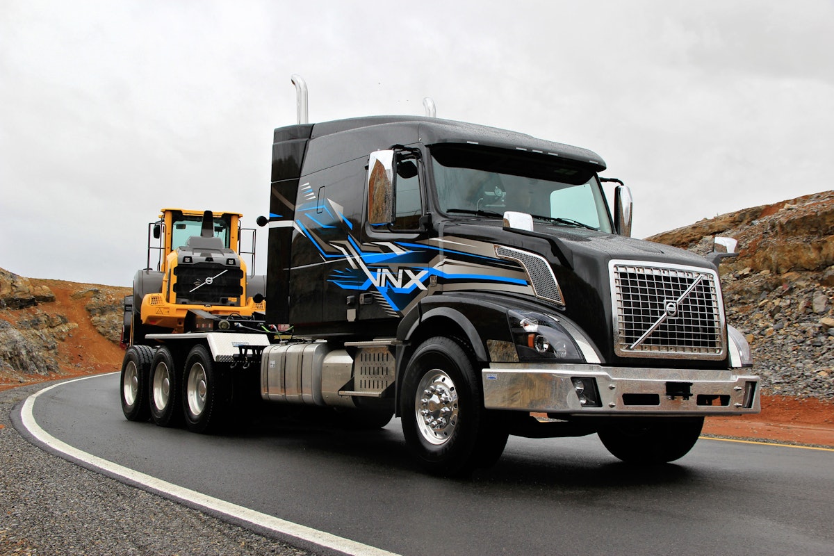 Volvo Trucks VNX Tridem Handles Up to a 69,000lb. Rear Axle Load From