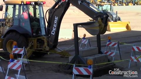 Video: New Deere 310SL HL Backhoe Lifts 40% More