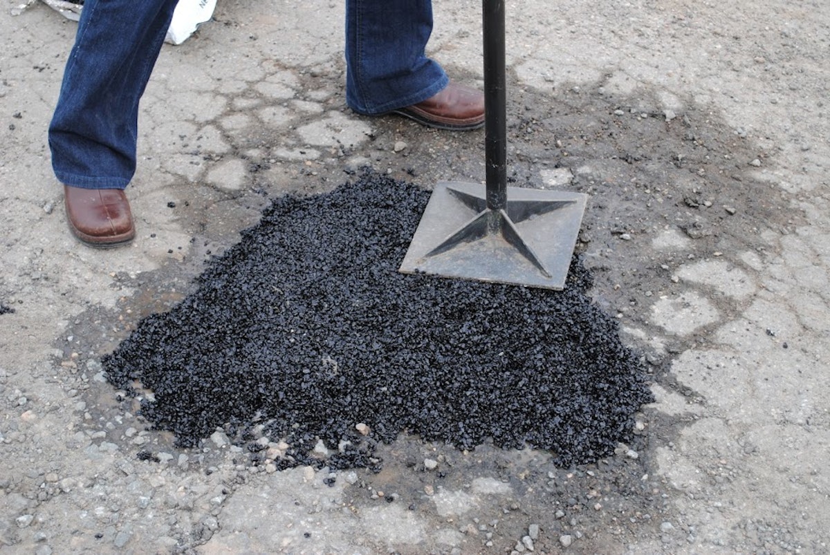 Cold Patch Helps Heat Up Asphalt Repairs For Construction Pros