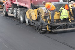 LEAP processes the RAP into injected/stabilized recycled asphalt pavement (I-RAP) which is kept at ambient temperature in storage until heating.