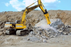 When a breaker is sized properly to the carrier, energy transmits to the work surface to effectively break material.