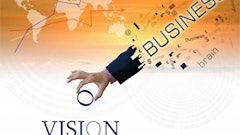A vision is what is felt, desired, even forecast by the owner as to what he or she sees as worth striving to achieve in the next year.