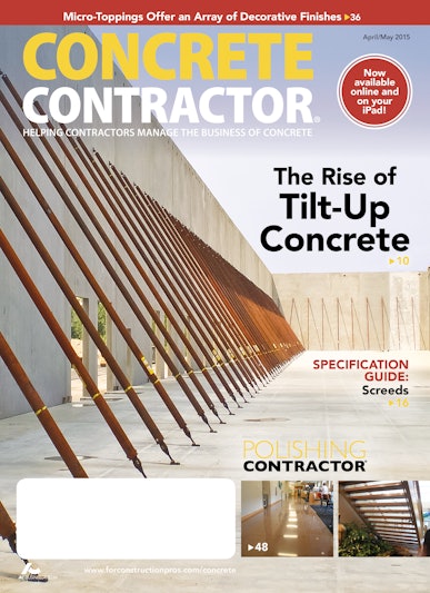 Concrete Contractor April/May 2015