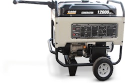 The Case 12,000-watt generator delivers a continuous 9,500 watts with up to 40 amps of output.