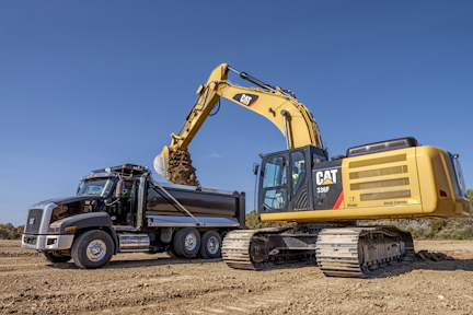 Next Gen Cat 336f L Xe Hybrid Excavator Boosts Fuel Economy 20