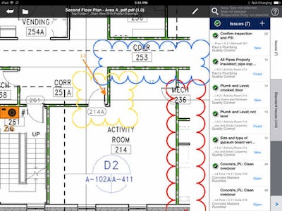 Import, access and mark-up drawings, plans, forms, contracts and BIM with Latista for Construction Management mobile app.