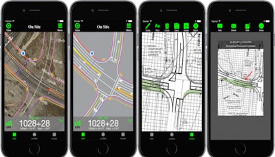 A unique feature of OnStation is its Mobile Design Maps which allow the user to view the project design on a satellite map. This feature also lets users add drawings or layer multiple drawings on the map.