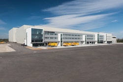The new Liebherr logistics center at Oberopfingen near Kirchdorf an der Iller.