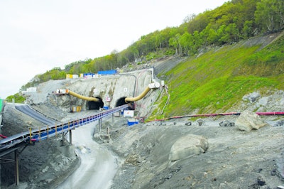 Burrowing underground for more than 8 miles and incorporating a pair of parallel tunnels, each with two lanes running in opposite directions, it will be nearly 984 feet below sea level at it lowest point.
