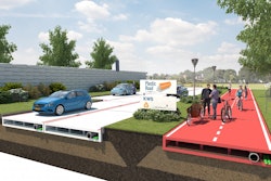 The latest innovation in sustainable roadways are those made out of recycled plastic bottles. Plastic bottles are recycled into jeans, toys, furniture and, yes, more plastic bottles. The Dutch city of Rotterdam wants to turn them into highways.