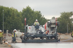 With a project of this magnitude, placing large light industrial flooring with specific FF and FL requirements, Concrete Services decided to partner with Somero Enterprises, Inc. and purchased a new S-22E Laser Screed model.