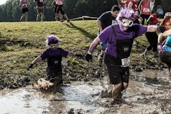 Nearly 1,400 runners and 50 cyclists participated in JCB North America's first-ever Mudfest held at the company's Savannah, GA headquarters.