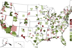 “Although contractors are continuing to add workers in many parts of the country, construction employment stagnated or shrank in nearly half of all metro areas over the past year,” said Ken Simonson, the Associated General Contractors of America's chief economist.