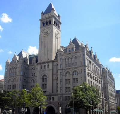 A largely Latino workforce remodeling the Old Post Office Pavilion, once headquarters of the U.S. Postmaster General, for the Trump International Hotel in Washington, D.C., responded strongly to candidate Trump's characterizing illegal immigrants as drug dealers and rapists.