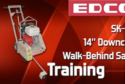 Video: How to Use the EDCO SK-14 14-in. Walk-Behind Saw
