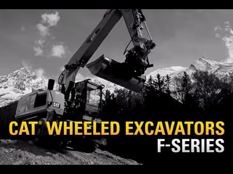 Video: Cat M318F and M320F F Series Wheel Excavators in Action