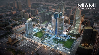 Miami Worldcenter is one of the largest private master-planned projects in the United States, featuring a diversity of urban land use, including retail, hospitality, and residential space. Located in the core of downtown Miami, the ten-block, mixed-use development is situated immediately north of the Central Business District.
