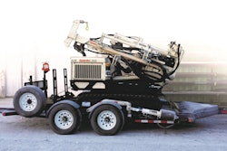Discovery Drilling has a number of rubber track-mounted drill rigs that are continuously moved from site to site. The Lo Riser trailers have turned this into a safe and efficient operation.