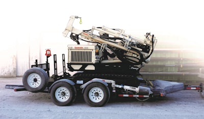 Discovery Drilling has a number of rubber track-mounted drill rigs that are continuously moved from site to site. The Lo Riser trailers have turned this into a safe and efficient operation.