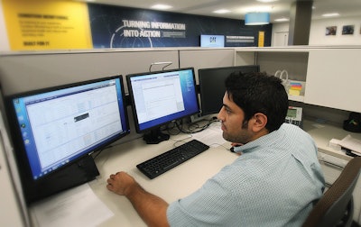 Inside Caterpillar's 24/7 Monitoring Center, analysts correlate data about the health and productivity of operators and equipment to reveal the magnitude of conditions such as fatigue and distraction and their impact on operations.