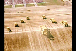 Video: Caterpillar Power Parade 1978 - Track-Type Tractors Start the Show