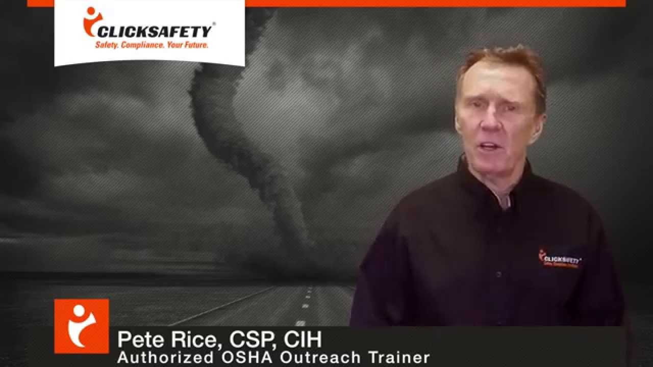 Video: Tornado Safety Guidelines for the Worksite