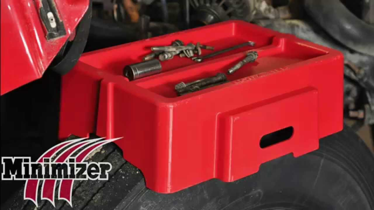 Video: Minimizer Single Tire Work Bench Keeps Tools Where You Need Them