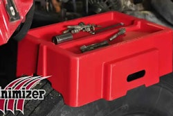 Video: Minimizer Single Tire Work Bench Keeps Tools Where You Need Them