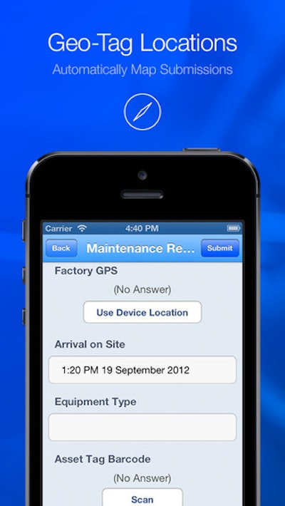 Automatically tag and track location of each form submission with geo-tagging.