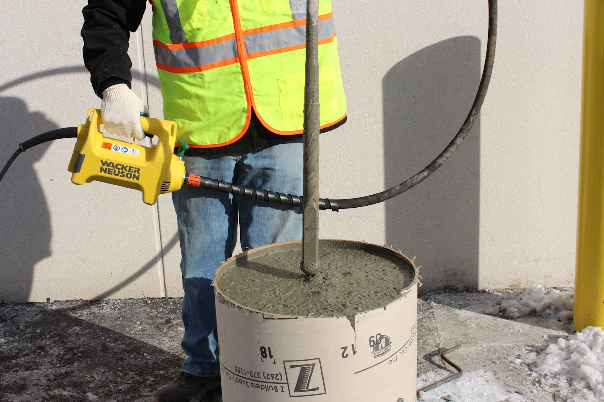 Concrete Consolidation Tips For Choosing The Right Vibrator Type For The Application For Construction Pros