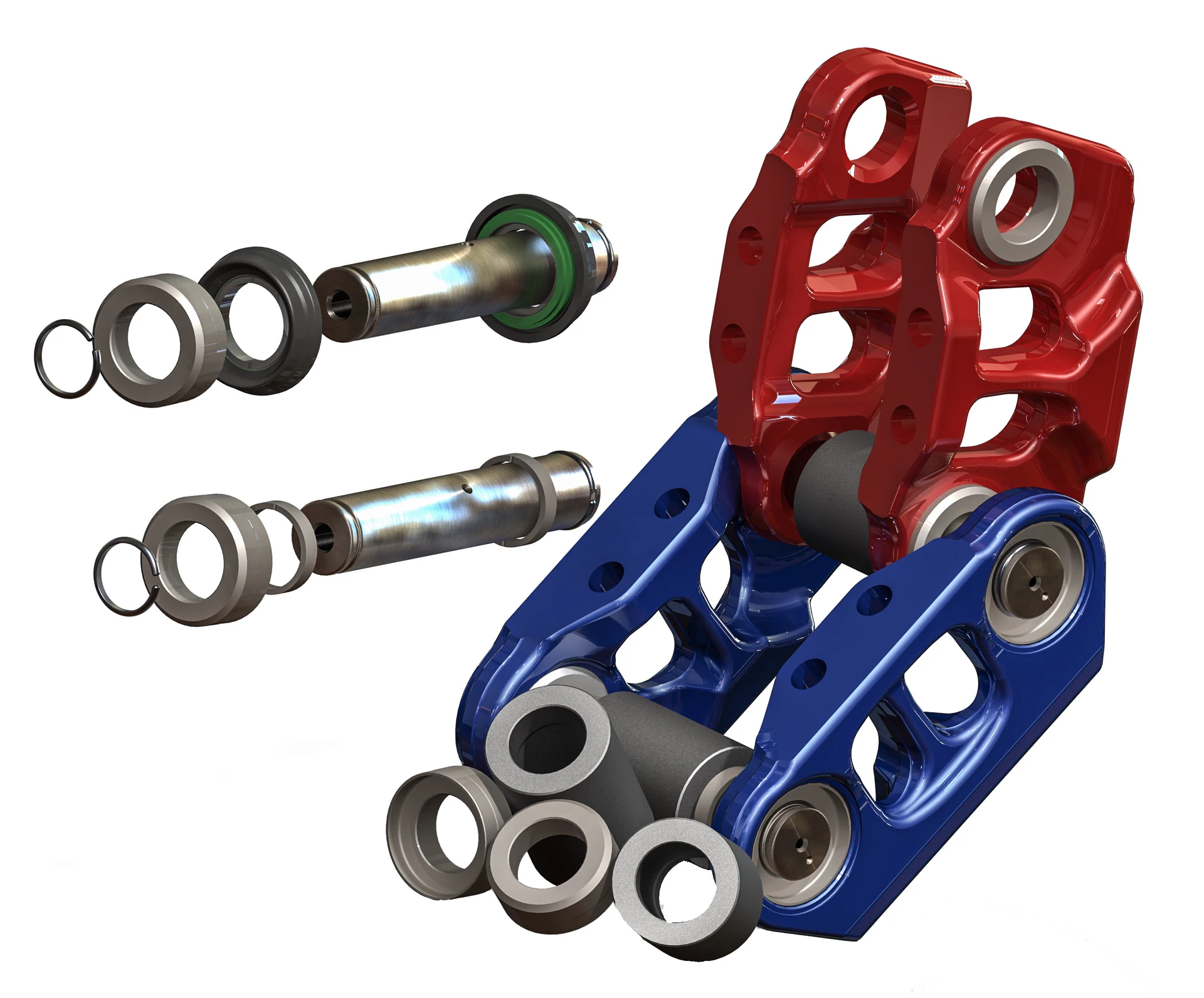 Komatsu Parallel Link Undercarriage System (PLUS) for D155AX-8