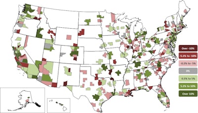 Current employment map from AGC.