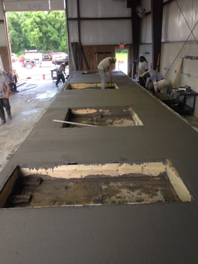 The MonoKast Precast Wall System allows workers to stand at ground level, lifting nothing heavy and not putting wear and tear on their bodies.