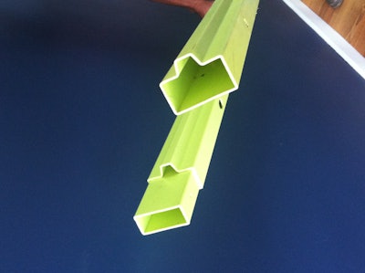 Comprised of lightweight materials, Green Key Telescoping forms feature a built-in keyway that eliminates the need for saws, fabrication and the need to attach a keyway.