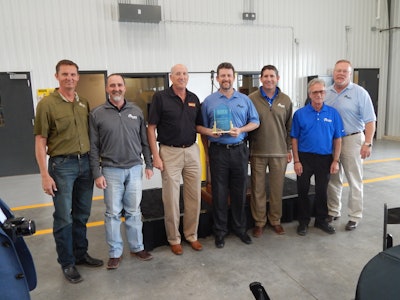 Left to right: Corry Kosse, RDO; Shane Brownlow, RDO; Don Jones, Sakai America; Chris Cooper, RDO; Daryl Shelton, RDO; Jim Carrell, RDO; J.R. Gilliam, RDO.