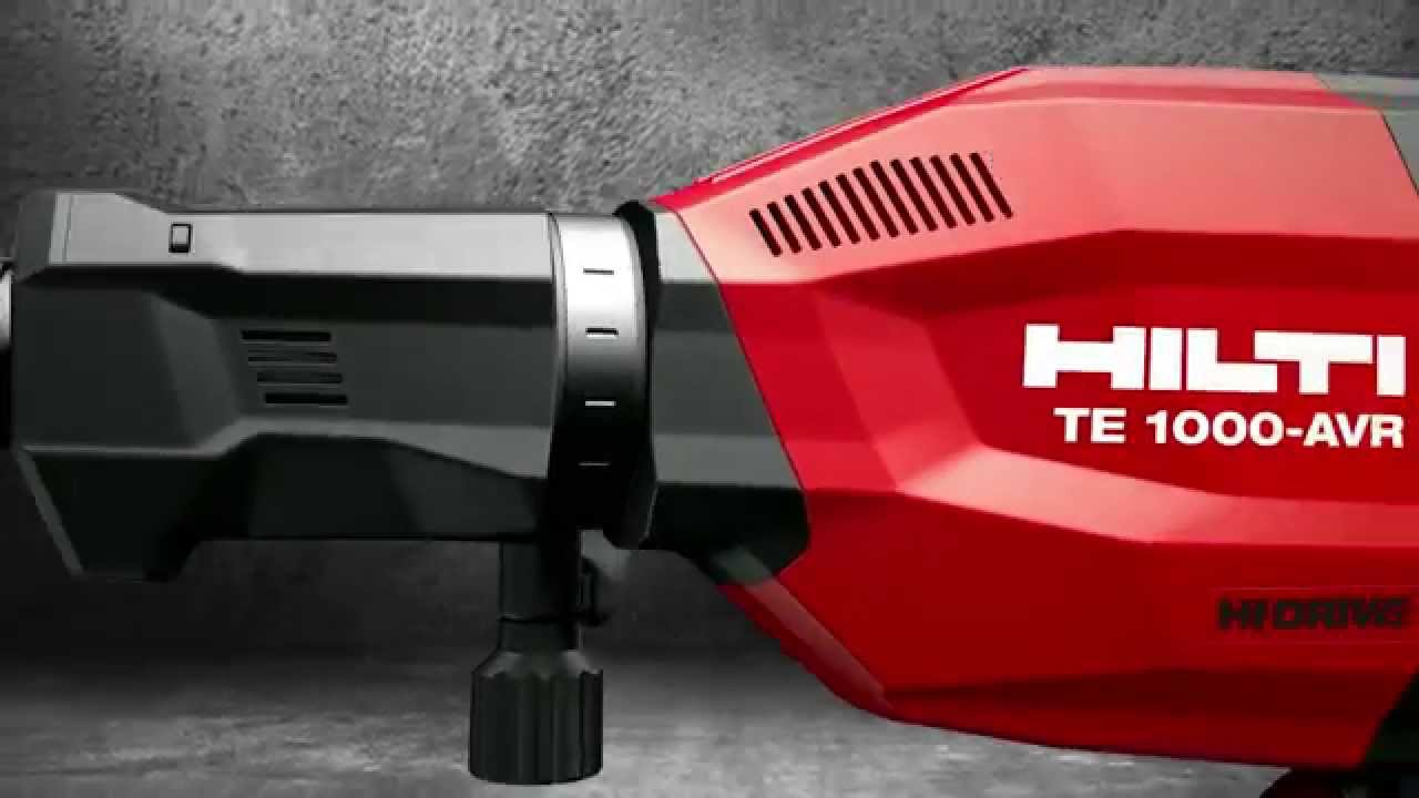 The Next Generation Hilti Breaker TE 1000-AVR